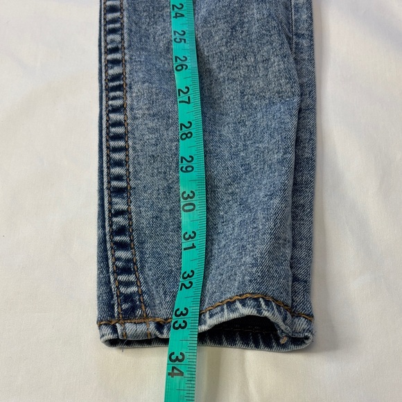 💙 True Religion Acid Wash Skinny Jeans Women’s 25 Cotton Denim 💙 - Picture 15 of 16